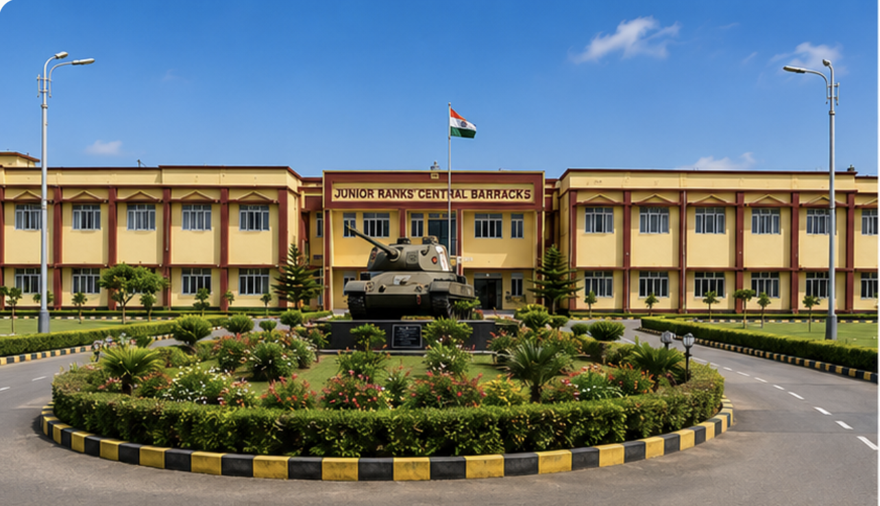 Interior & Landscaping — Army Public School, Mathura, executed by Sempersol Infra